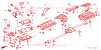 CONDOTTO SCARICO(2.0L) per Honda ACCORD 2.0 SE 4 Porte 5 velocità automatico 2006