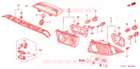 LUCE CODA/LUCE TARGA per Honda ACCORD 2.0 SE 4 Porte 5 velocità automatico 2006