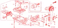 POMPA OLIO(2.0L) per Honda ACCORD 2.0 SE 4 Porte 5 velocità automatico 2006