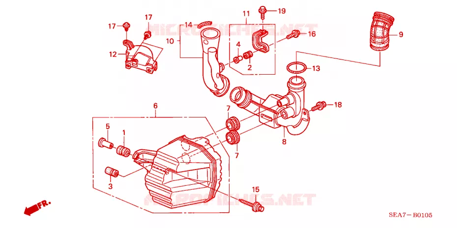 CAMERA RISONATORE Honda  ACCORD 2004 2.0 COMFORT 5 velocità manuale 