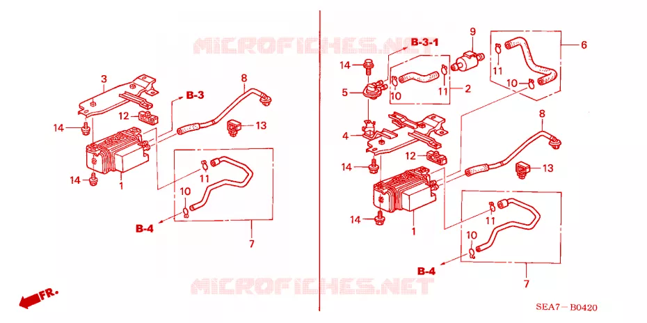 CANISTRO Honda  ACCORD 2003 2.0 COMFORT 5 velocità automatico 