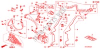 ARIA CONDIZIONATA(TUBI/CONDOTTI) (LH) (DIESEL) per Honda ACCORD 2.2 SPORT 4 Porte 6 velocità manuale 2008