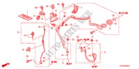 ARIA CONDIZIONATA(TUBI/CONDOTTI) (LH) per Honda ACCORD 2.4 EXECUTIVE 4 Porte 6 velocità manuale 2007