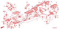 CONDOTTO SCARICO(2.4L) per Honda ACCORD 2.4 TYPE S 4 Porte 6 velocità manuale 2007