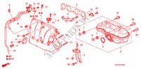 MOLTEPLICE ASPIRAZIONE(2.0L) per Honda ACCORD 2.0 SPORT 4 Porte 5 velocità automatico 2007