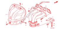 MOLTEPLICE SCARICO(2.0L) per Honda ACCORD 2.0 SPORT 4 Porte 5 velocità manuale 2007