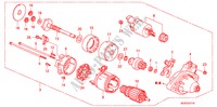 MOTORE AVVIATORE (DENSO) per Honda ACCORD 2.4 EXECUTIVE 4 Porte 6 velocità manuale 2008
