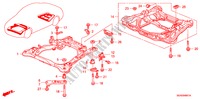 TRAVE ANTERIORE/TRAVE POSTERIORE (DIESEL) per Honda ACCORD 2.2 SE 4 Porte 6 velocità manuale 2008