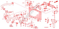 TUBO RADIATORE/SERBATOIO DI RISERVA per Honda ACCORD 2.0 SPORT 4 Porte 5 velocità manuale 2007