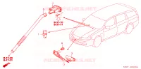 ARIA CONDIZIONATA(SENSORE/ARIA CONDIZIONATA AUTOMATICA) per Honda ACCORD TOURER 2.0 COMFORT 5 Porte 5 velocità manuale 2004