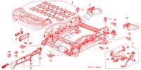 COMP. SEDILE ANT. (D.)SEDILE AUTOMATICO 4 SENSI per Honda ACCORD TOURER 2.4 EXECUTIVE 5 Porte 6 velocità manuale 2005