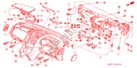 PANNELLO STRUMENTI(RH) per Honda ACCORD TOURER 2.2 SPORT 5 Porte 5 velocità manuale 2005