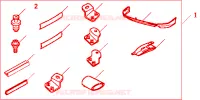 RR BUMPER L*PRIM* per Honda ACCORD TOURER 2.0 COMFORT 5 Porte 5 velocità manuale 2004