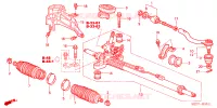 SCATOLA INGRANAGGIO P.S.(RH) per Honda ACCORD TOURER 2.4 EXECUTIVE 5 Porte 5 velocità automatico 2005