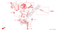 SENSORE ACCELERATORE(LH) per Honda ACCORD TOURER 2.4 TYPE S 5 Porte 6 velocità manuale 2003