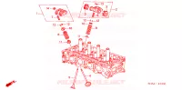 VALVOLA/BRACCIO OSCILLANTE(2.0L) per Honda ACCORD TOURER 2.0 COMFORT 5 Porte 5 velocità manuale 2004