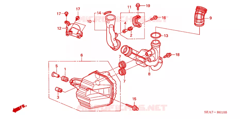 CAMERA RISONATORE Honda  ACCORD TOURER 2004 2.0 COMFORT 5 velocità manuale 