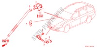 ARIA CONDIZIONATA(SENSORE) per Honda ACCORD TOURER 2.2 EXECUTIVE 5 Porte 6 velocità manuale 2007