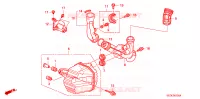 CAMERA RISONATORE per Honda ACCORD TOURER 2.0 COMFORT 5 Porte 5 velocità automatico 2008