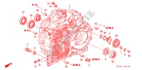 CONVERTITORE TORSIONE per Honda ACCORD TOURER 2.0 SPORT SE 5 Porte 5 velocità automatico 2008