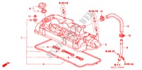 COPERTURA TESTA CILINDRO (DIESEL) per Honda ACCORD TOURER 2.2 EXECUTIVE 5 Porte 6 velocità manuale 2007