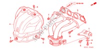MOLTEPLICE SCARICO(2.0L) per Honda ACCORD TOURER 2.0 EXECUTIVE 5 Porte 5 velocità automatico 2007
