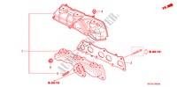 MOLTEPLICE SCARICO(DIESEL) per Honda ACCORD TOURER 2.2 EXECUTIVE 5 Porte 6 velocità manuale 2007