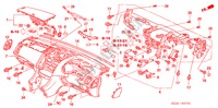 PANNELLO STRUMENTI(RH) per Honda ACCORD TOURER 2.2 EXECUTIVE 5 Porte 6 velocità manuale 2007