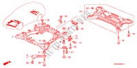 TRAVE ANTERIORE/TRAVE POSTERIORE (DIESEL) per Honda ACCORD TOURER 2.2 EXECUTIVE 5 Porte 6 velocità manuale 2007