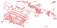 PANNELLO STRUMENTI(LH) per Honda CITY 1.4 S CE 4 Porte 5 velocità manuale 2008