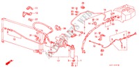 ARIA CONDIZIONATA (TUBI/CONDOTTI)(PGM FI) per Honda PRELUDE 2.0SI 2 Porte 5 velocità manuale 1987