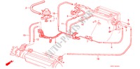TUBI CARBURATORE (PGM FI) per Honda PRELUDE 2.0SI 2 Porte 4 velocità automatico 1986