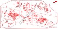 CARBURATORE(1) per Honda PRELUDE 2.0EX 4WS 2 Porte 5 velocità manuale 1991