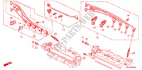 CORDA TENSIONE ALTA/ CANDELA per Honda PRELUDE 2.0I-16 4WS 2 Porte 5 velocità manuale 1991
