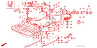 SERBATOIO COMBUSTIBILE per Honda PRELUDE 2.0I-16 4WS 2 Porte 4 velocità automatico 1991