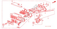 CONTROLLO RISCALDATORE per Honda LEGEND COUPE V6 2.7I 2 Porte 5 velocità manuale 1988