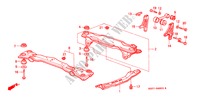 TRAVE ANTERIORE/ASTA TORSIONE per Honda LEGEND COUPE V6 2.7I 2 Porte 5 velocità manuale 1988