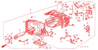 UNITA RISCALDATORE per Honda LEGEND COUPE V6 2.7I 2 Porte 4 velocità automatico 1990