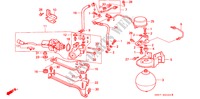 ACCUMULATORE ABS per Honda CIVIC CRX 1.6I-VT 3 Porte 5 velocità manuale 1991
