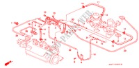 CONDOTTO INSTALLAZIONE/TUBI per Honda CIVIC CRX GL 3 Porte 5 velocità manuale 1990