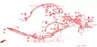 LINEA P.S.(LH) per Honda CIVIC GL 3 Porte 5 velocità manuale 1988