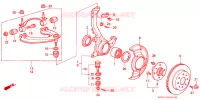 NOCCA per Honda CIVIC GL 3 Porte 5 velocità manuale 1988
