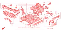 STRUTTURA CORPO per Honda CIVIC GL 3 Porte 5 velocità manuale 1988