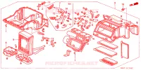 UNITA RISCALDATORE per Honda CIVIC GL 3 Porte 5 velocità manuale 1988