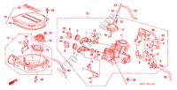 CORPO VALVOLA IMMISSIONE(PGM FI)(1) per Honda CIVIC SHUTTLE GL 5 Porte 4 velocità automatico 1988
