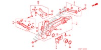 BRACCIO INFERIORE POST. per Honda CIVIC SHUTTLE 1.6I-4WD 5 Porte 5 velocità manuale 1993