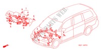 BARDATURA FILO(2) per Honda ODYSSEY EXL 5 Porte 5 velocità automatico 2010