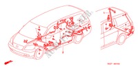 BARDATURA FILO(3) per Honda ODYSSEY EXL 5 Porte 5 velocità automatico 2009