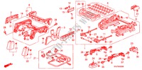 COMP. SEDILE ANT.(D.)('08 )(2) per Honda ODYSSEY EXL 5 Porte 5 velocità automatico 2010