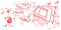 PORTELLONE(ALIMENTO) per Honda ODYSSEY EXL 5 Porte 5 velocità automatico 2010